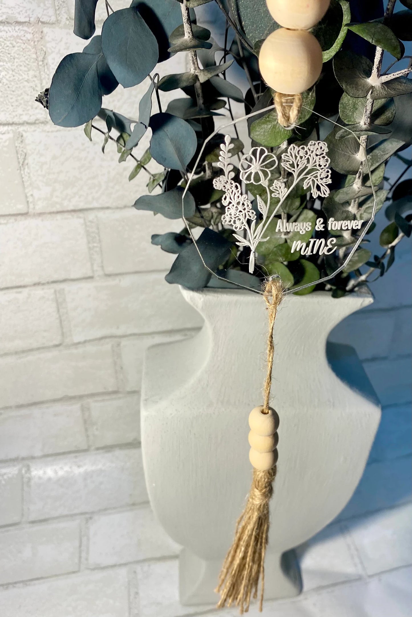 Personalized Car Clear Charm